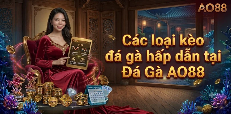 Các loại kèo đá gà hấp dẫn tại Đá Gà AO88