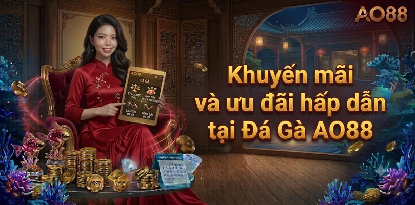 Khuyến mãi và ưu đãi hấp dẫn tại Đá Gà AO88
