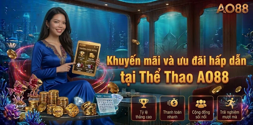 Khuyến mãi và ưu đãi hấp dẫn tại Thể Thao AO88